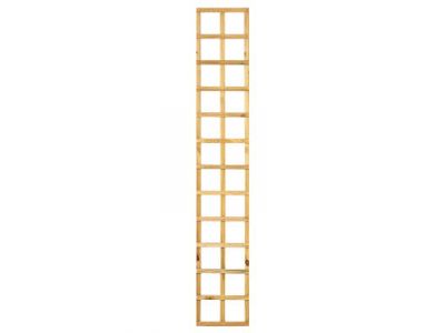 Grenen trellisscherm | Breedte 30 cm | Hoogte 180 cm | Recht