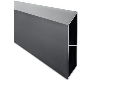 Aluminium lamel | 15,5 x 2,1 cm | Lengte 180 cm | Afgeschuind