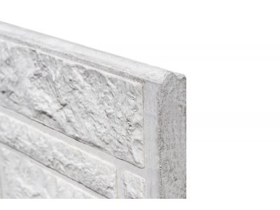 Onderplaat | Lengte 184 cm | Beton | Rotsmotief