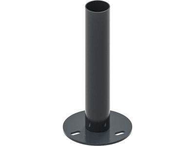 Ronde voetplaat | Lengte 30 cm | RAL7016