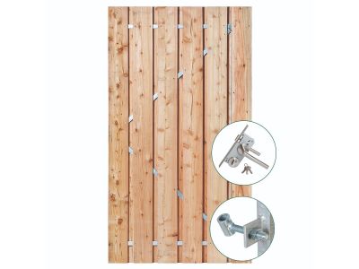 Douglas poort | Hoogte 190 cm | Incl. hang & sluitwerk