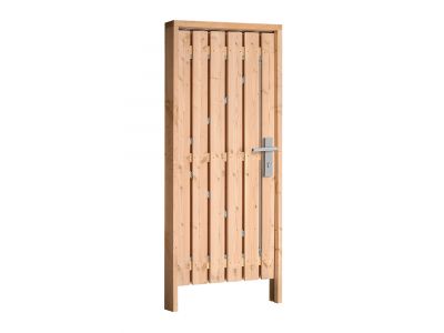 Douglas poort | Hoogte 190 cm | Incl. hang & sluitwerk & kozijn