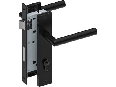 Deurklink tuinpoort | Zwart